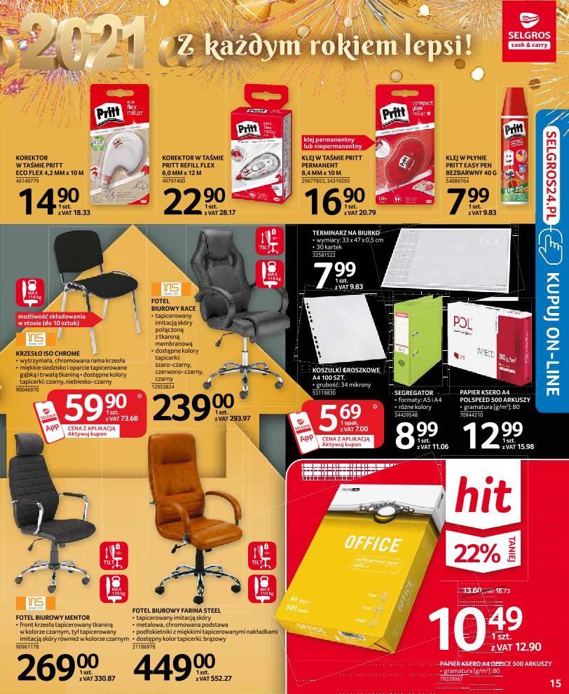Gazetka promocyjna Selgros str. 15
