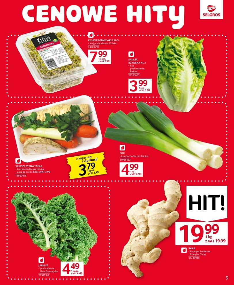 Gazetka promocyjna Selgros str. 9