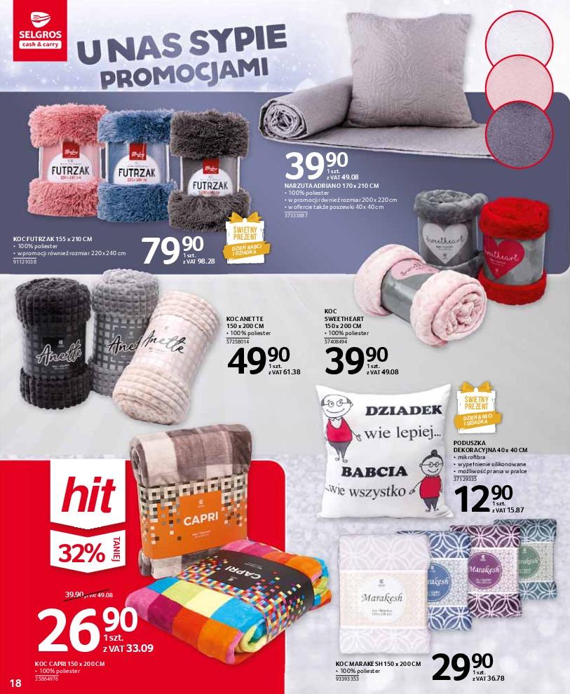 Gazetka promocyjna Selgros str. 18