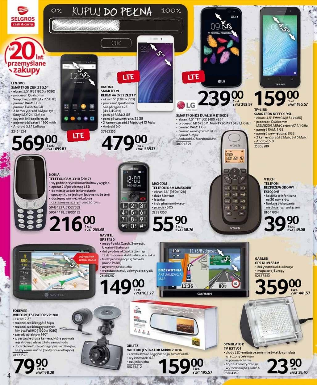 Gazetka promocyjna Selgros str. 4