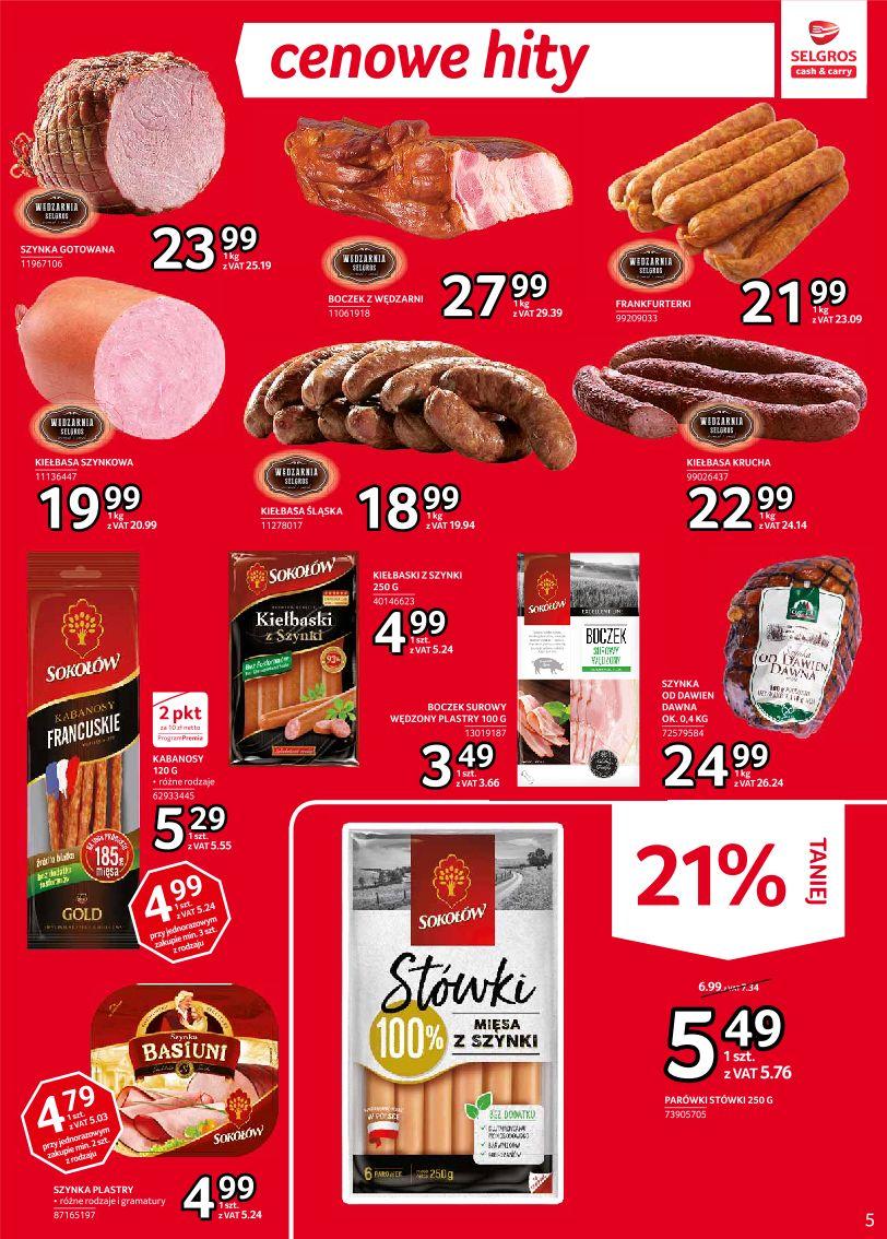 Gazetka promocyjna Selgros str. 5