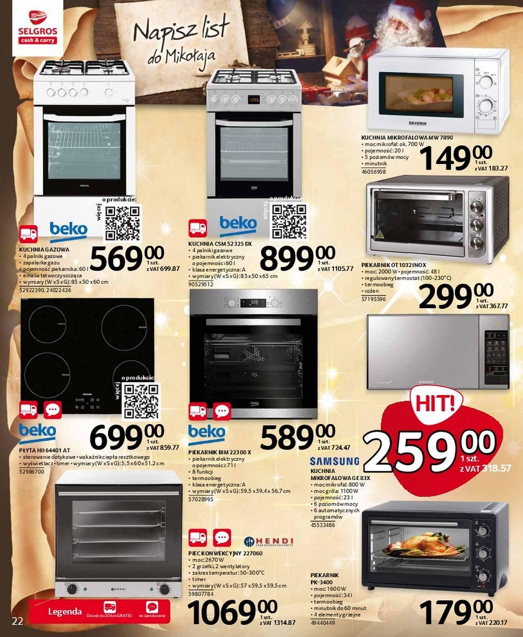 Gazetka promocyjna Selgros str. 22