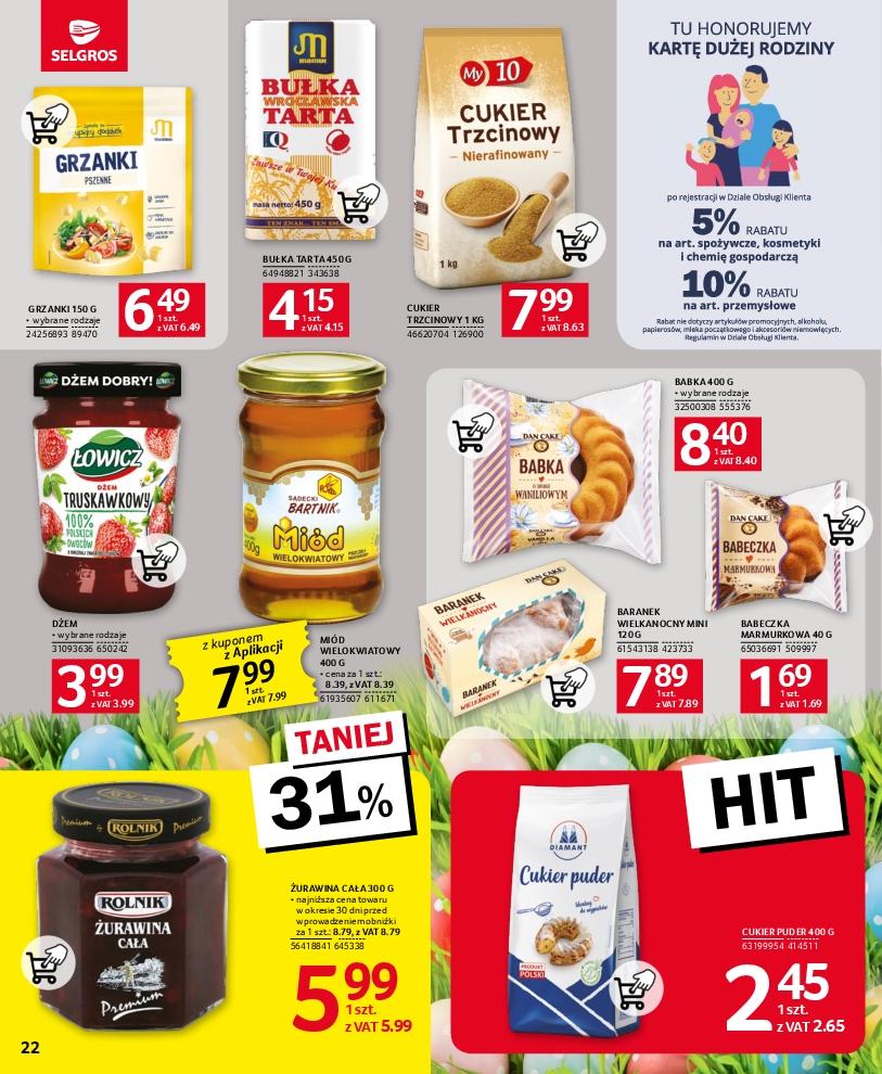 Gazetka promocyjna Selgros str. 22