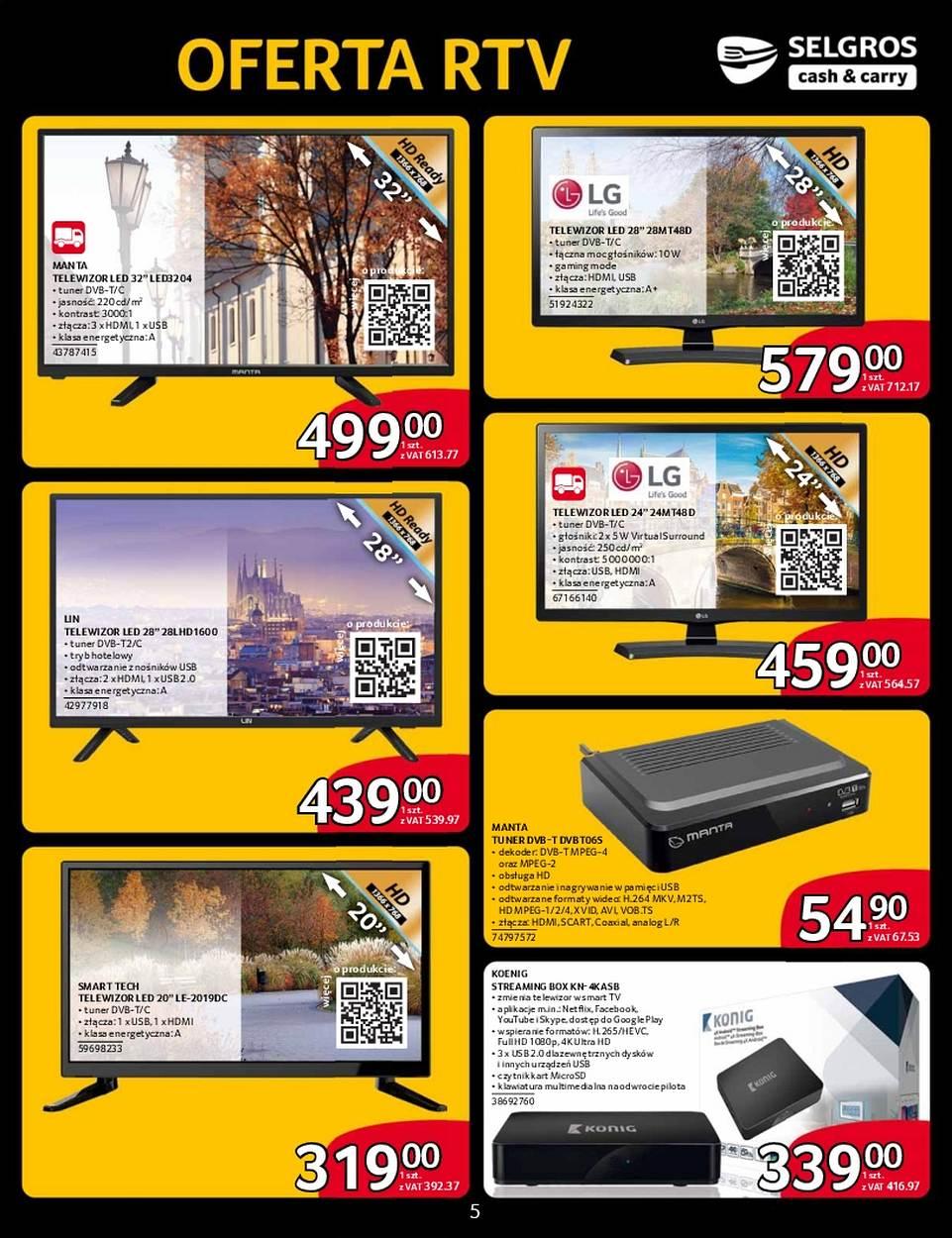 Gazetka promocyjna Selgros str. 5