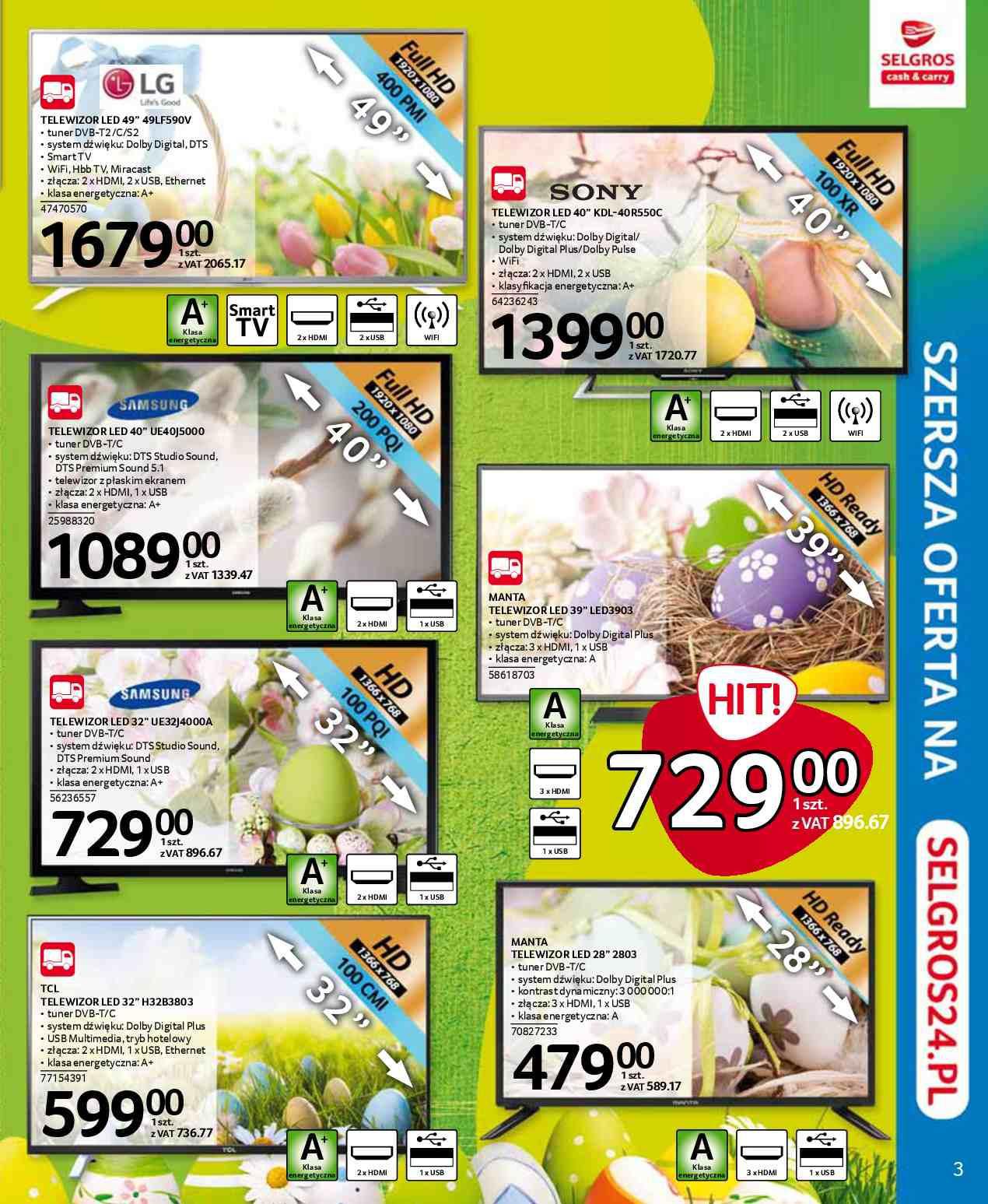 Gazetka promocyjna Selgros str. 3