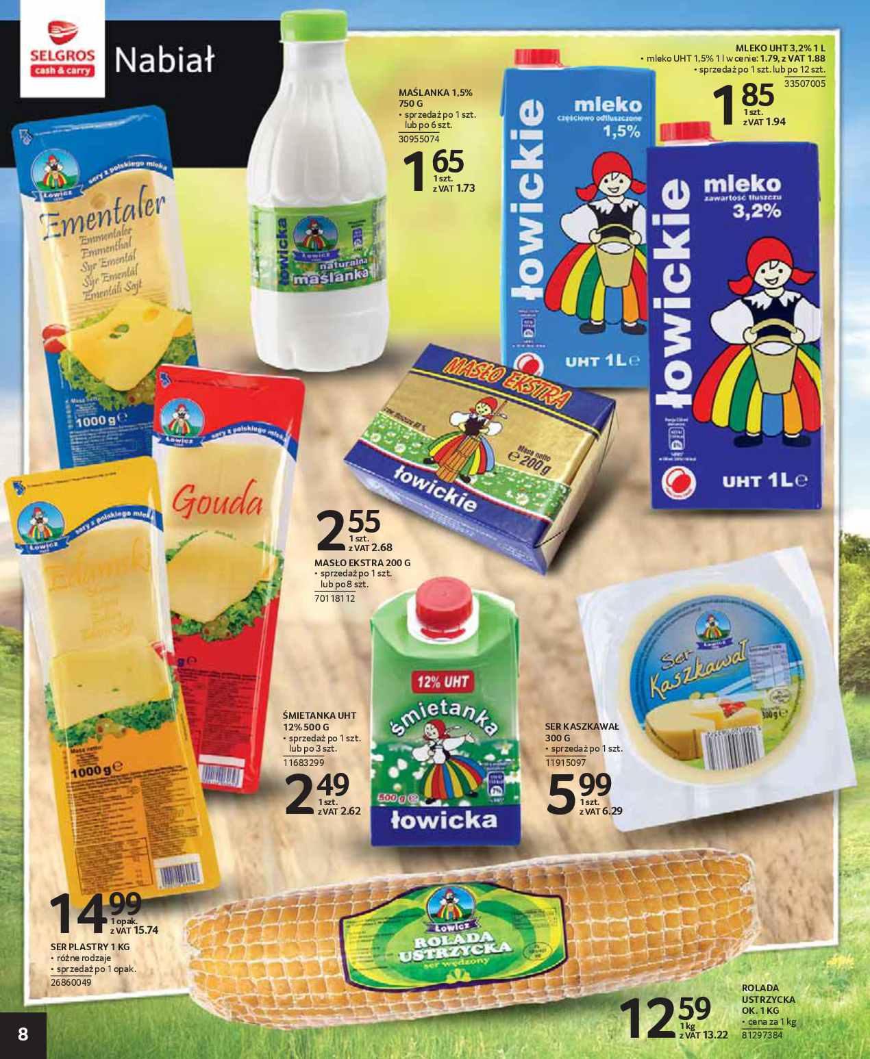 Gazetka promocyjna Selgros str. 8
