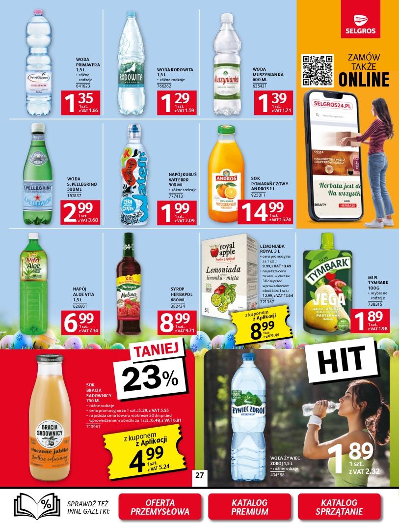 Gazetka promocyjna Selgros str. 27