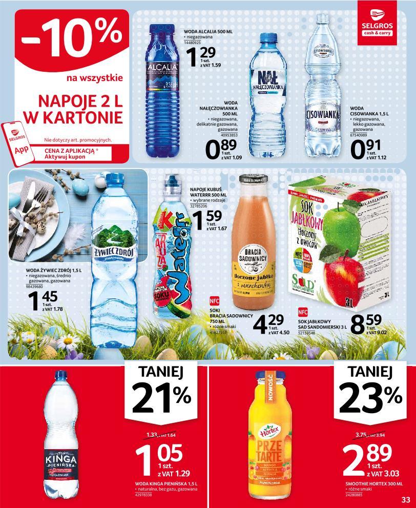 Gazetka promocyjna Selgros str. 33
