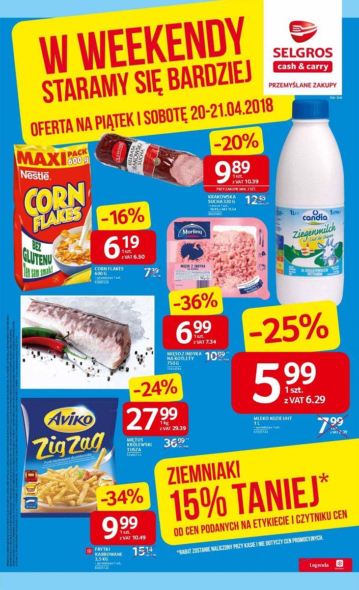 Gazetka promocyjna Selgros str. 1