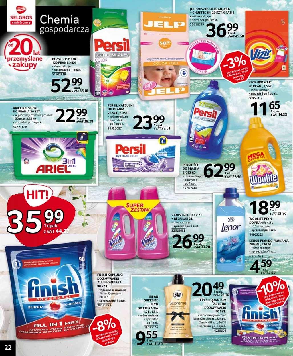 Gazetka promocyjna Selgros str. 22