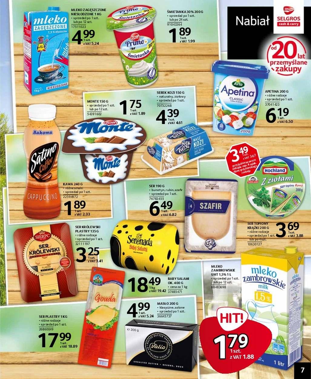 Gazetka promocyjna Selgros str. 7