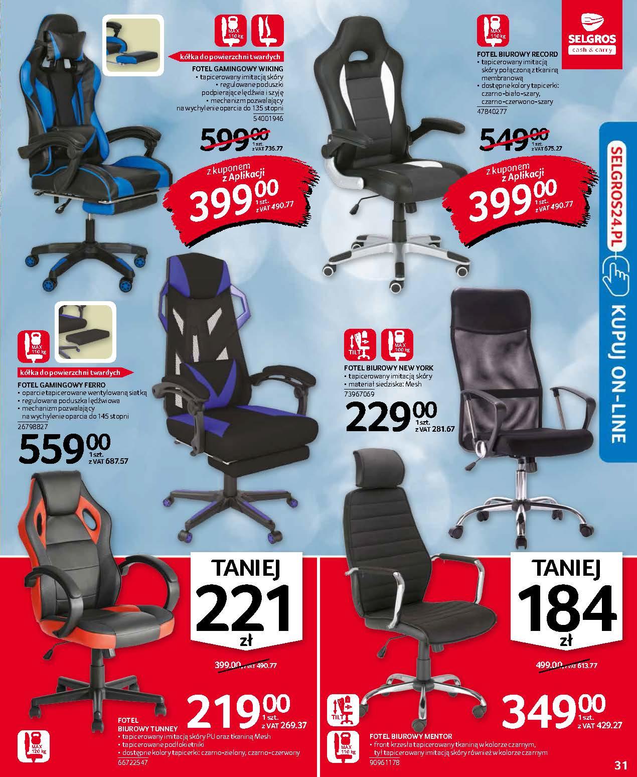 Gazetka promocyjna Selgros str. 31