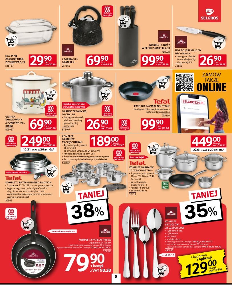 Gazetka promocyjna Selgros str. 8