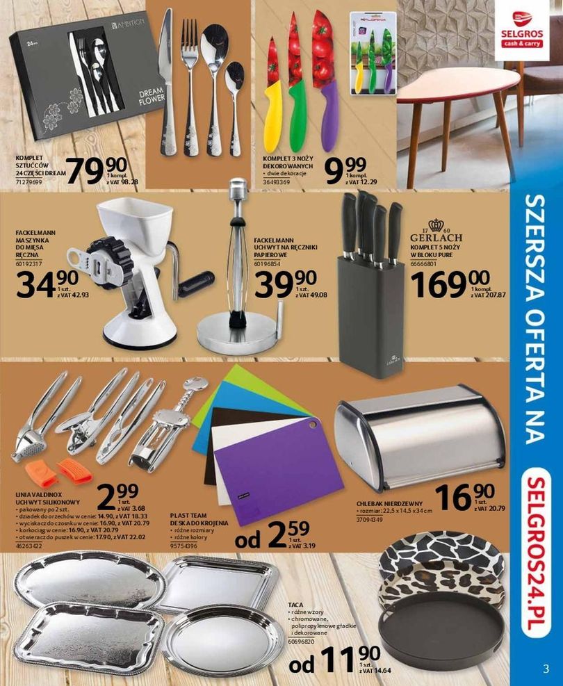 Gazetka promocyjna Selgros str. 3