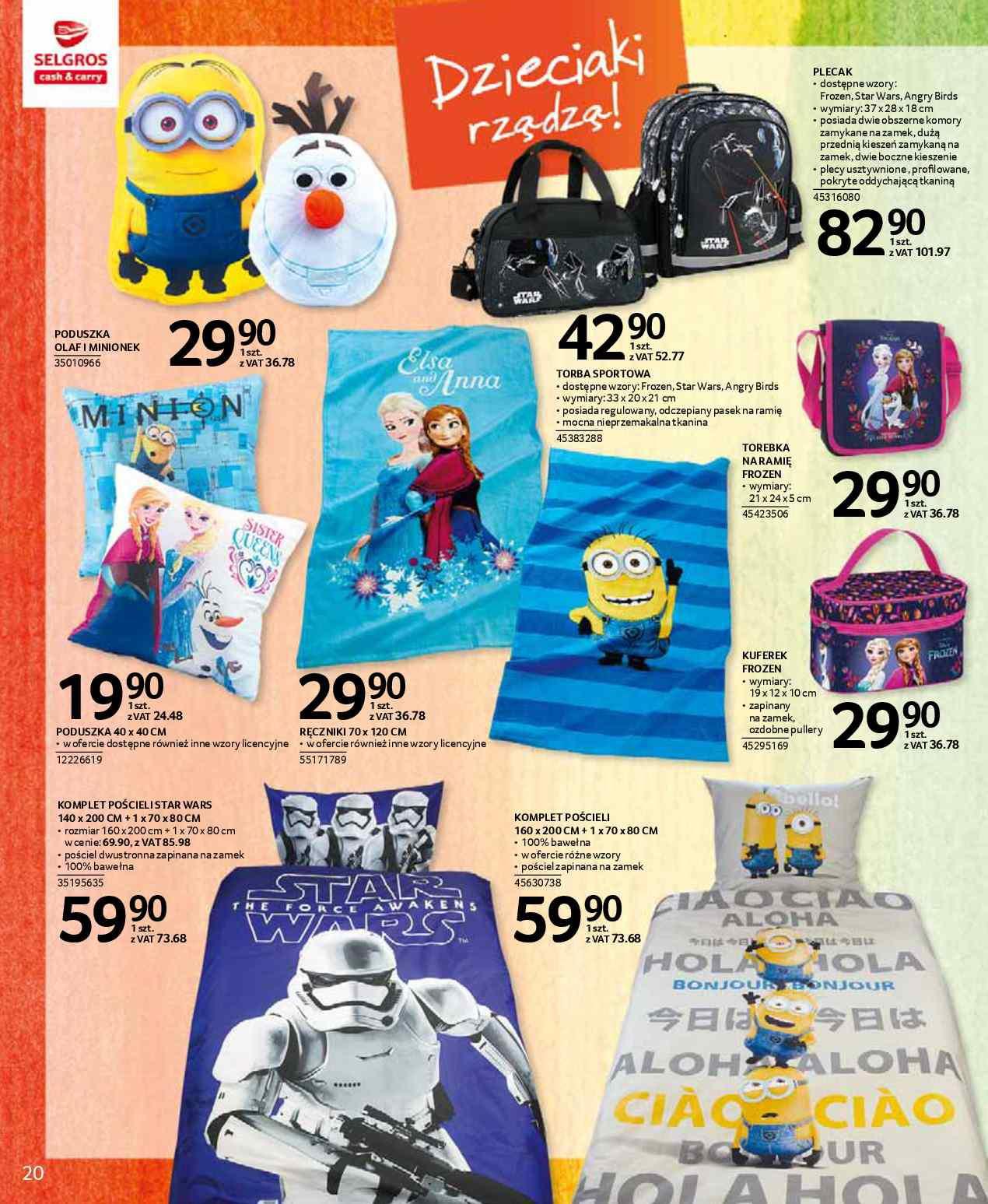 Gazetka promocyjna Selgros str. 20