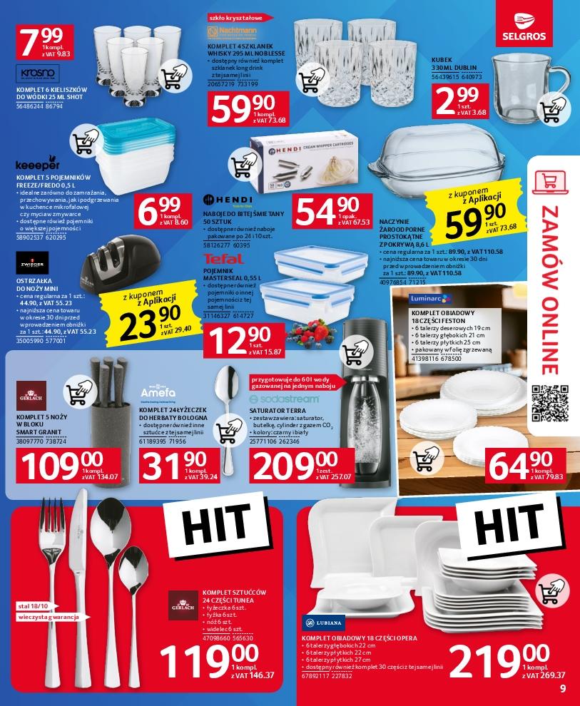 Gazetka promocyjna Selgros str. 9
