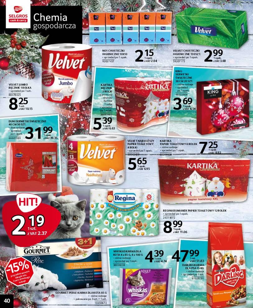 Gazetka promocyjna Selgros str. 40