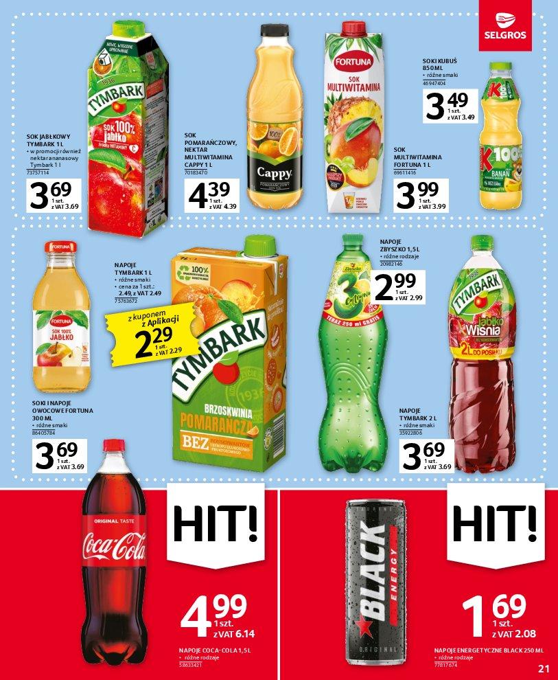 Gazetka promocyjna Selgros str. 21