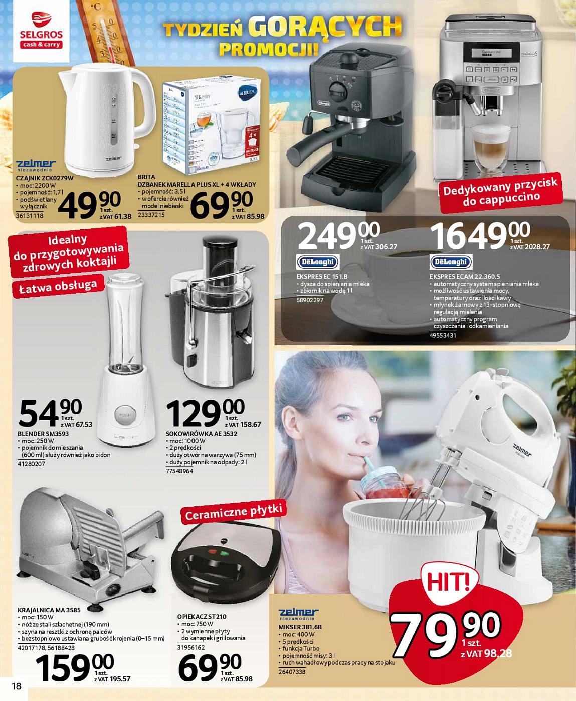 Gazetka promocyjna Selgros str. 18