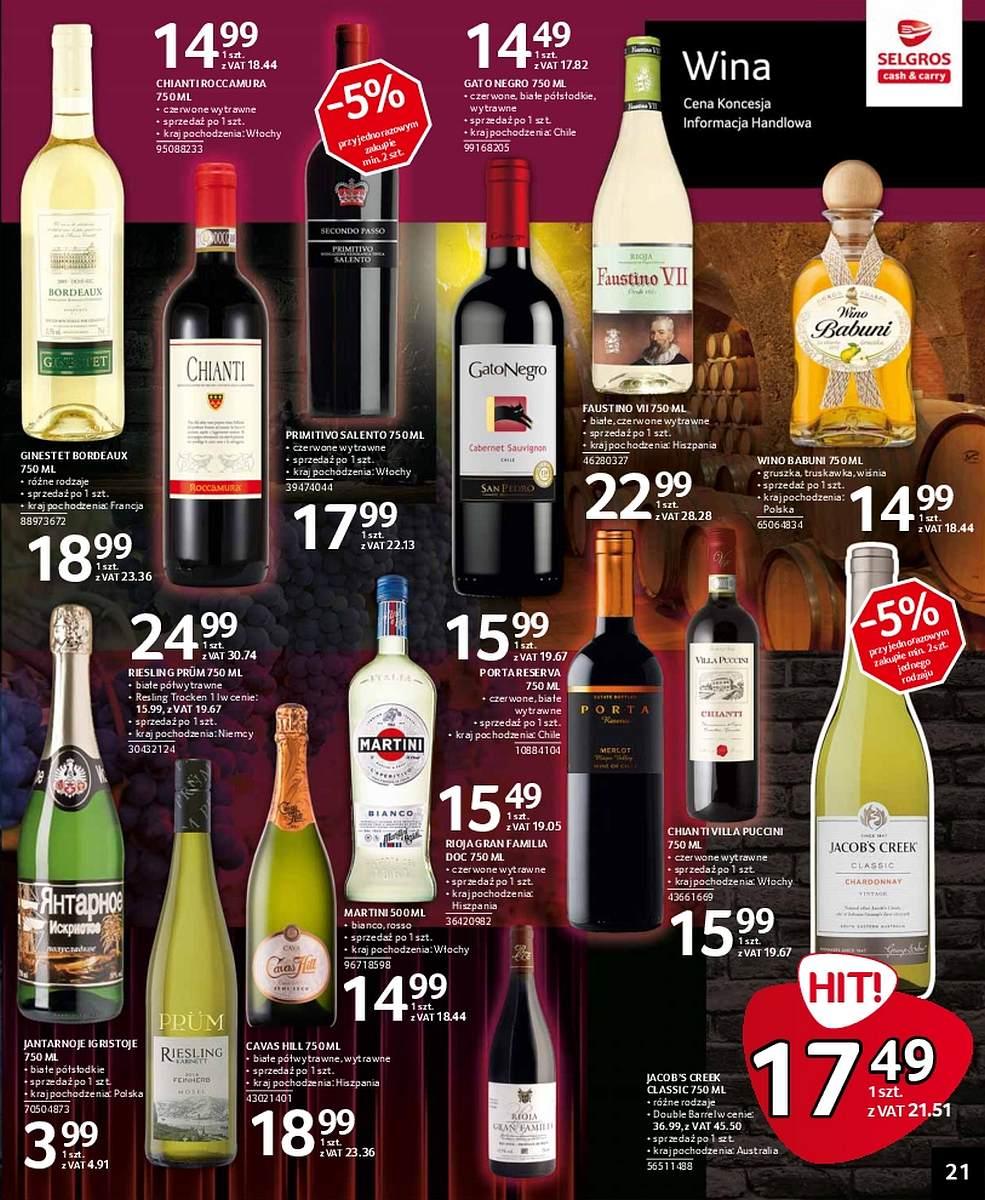 Gazetka promocyjna Selgros str. 21