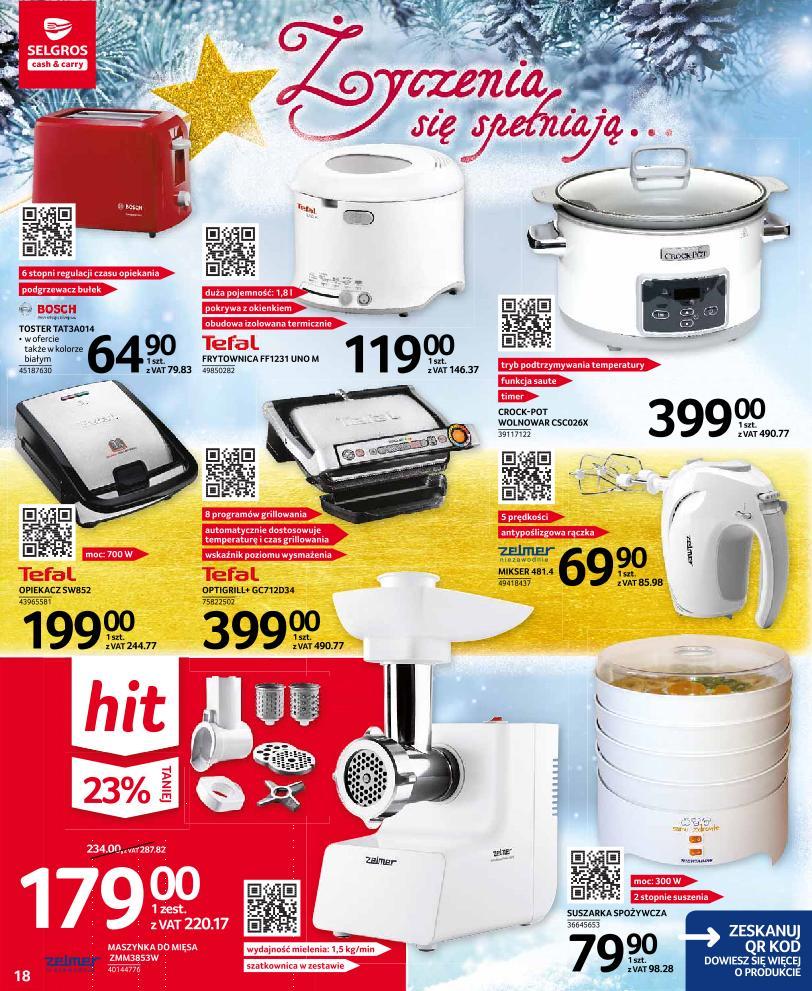 Gazetka promocyjna Selgros str. 18