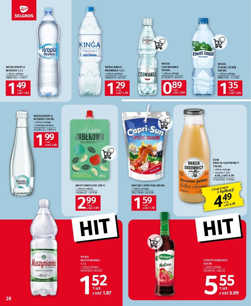 Gazetka promocyjna Selgros str. 28