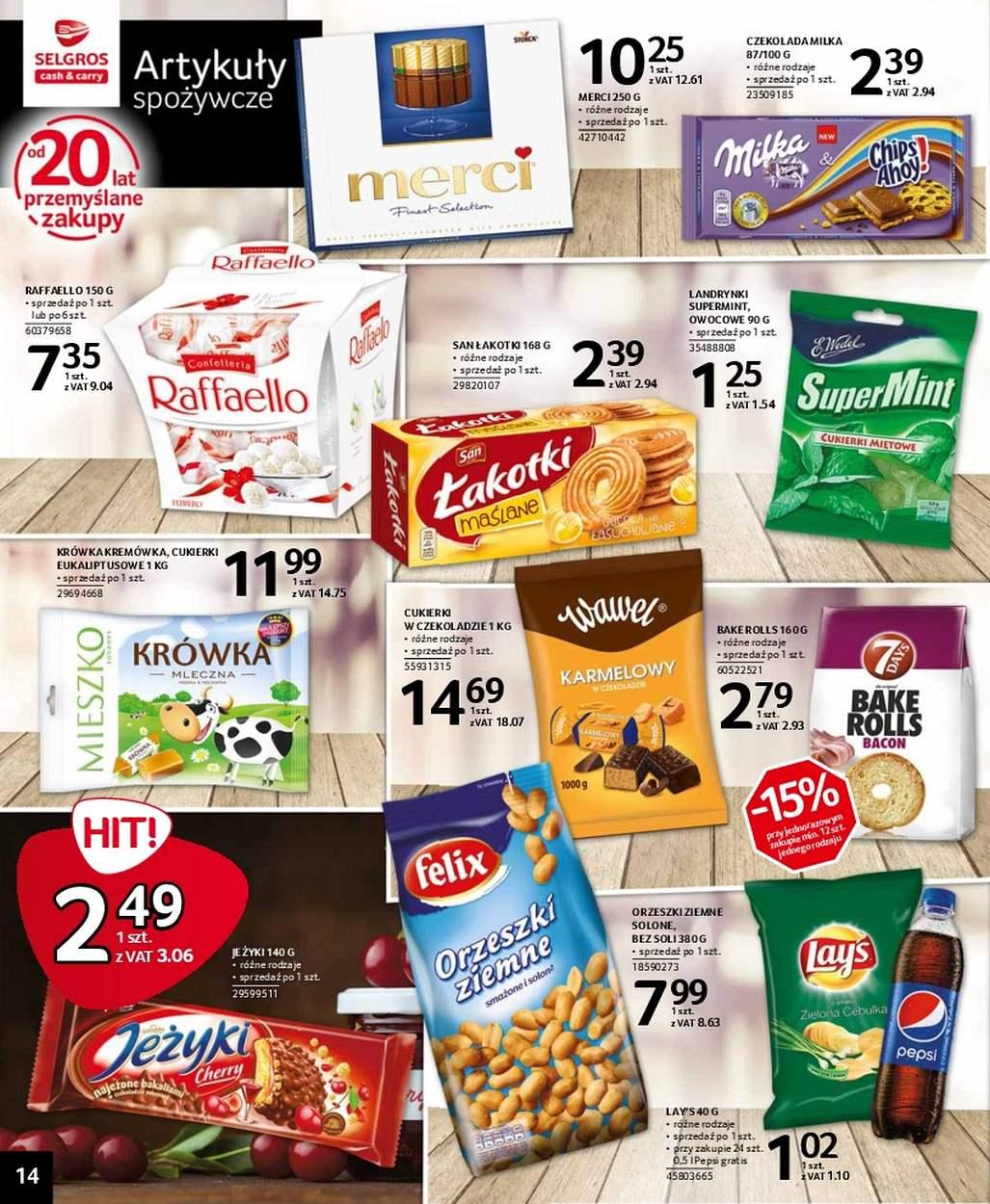 Gazetka promocyjna Selgros str. 14