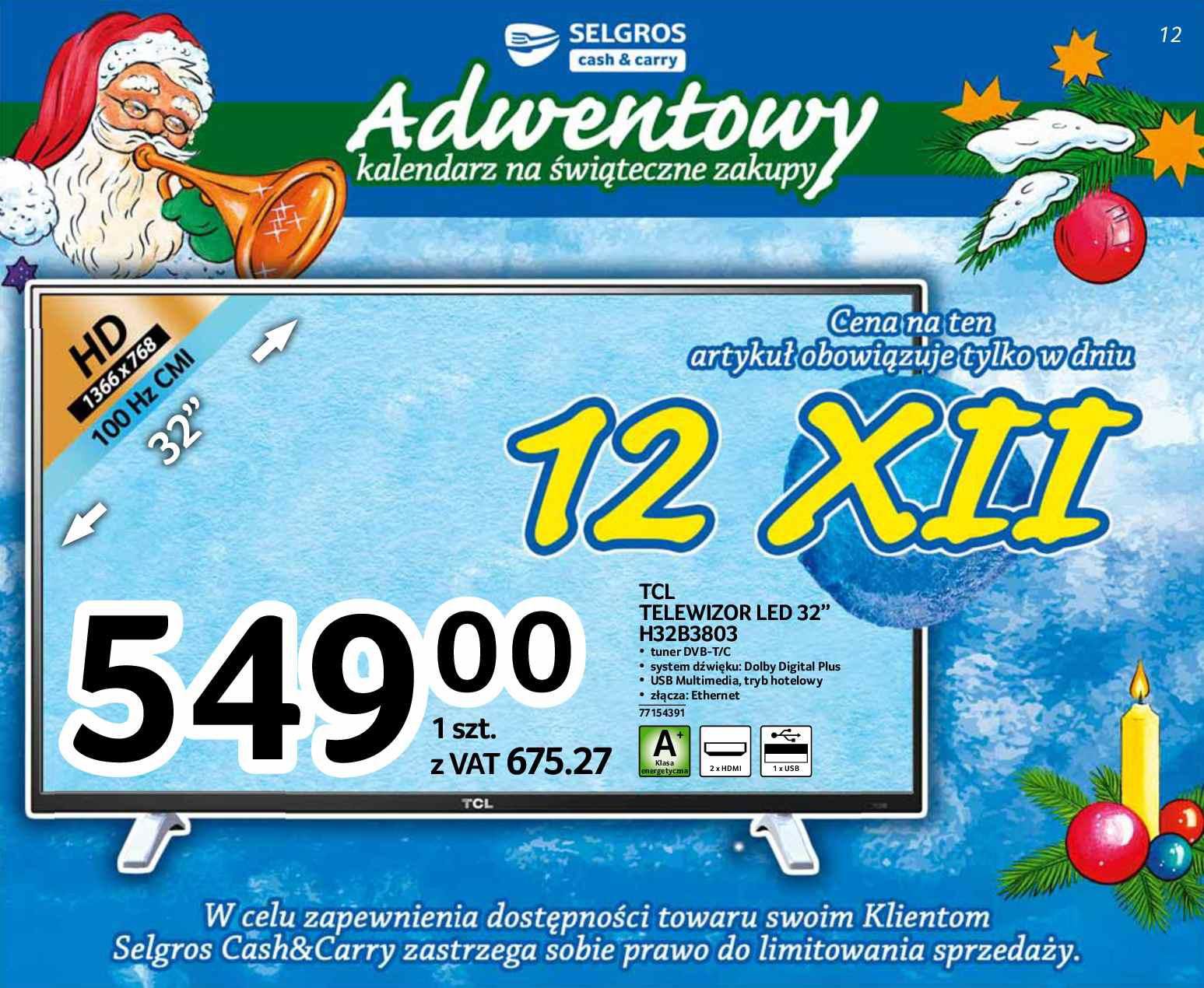 Gazetka promocyjna Selgros str. 12