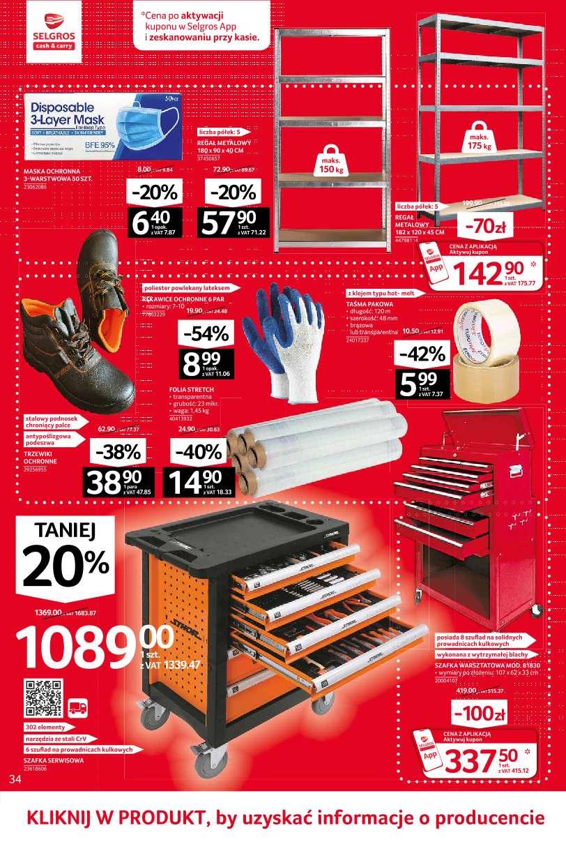 Gazetka promocyjna Selgros str. 34