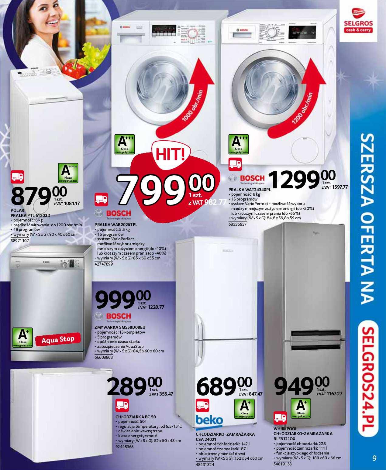 Gazetka promocyjna Selgros str. 9