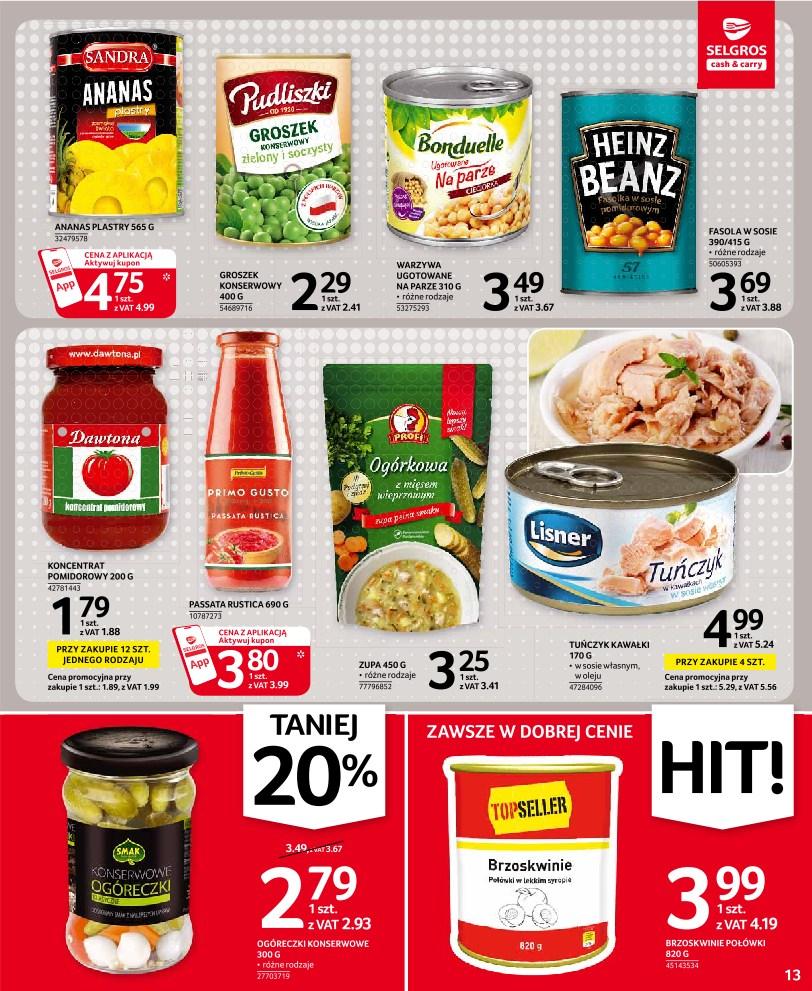 Gazetka promocyjna Selgros str. 13