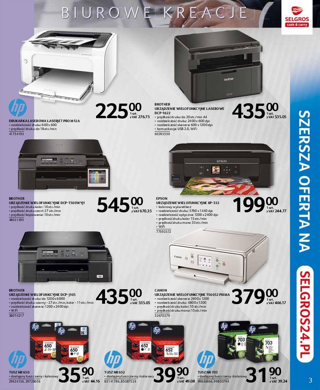 Gazetka promocyjna Selgros str. 3