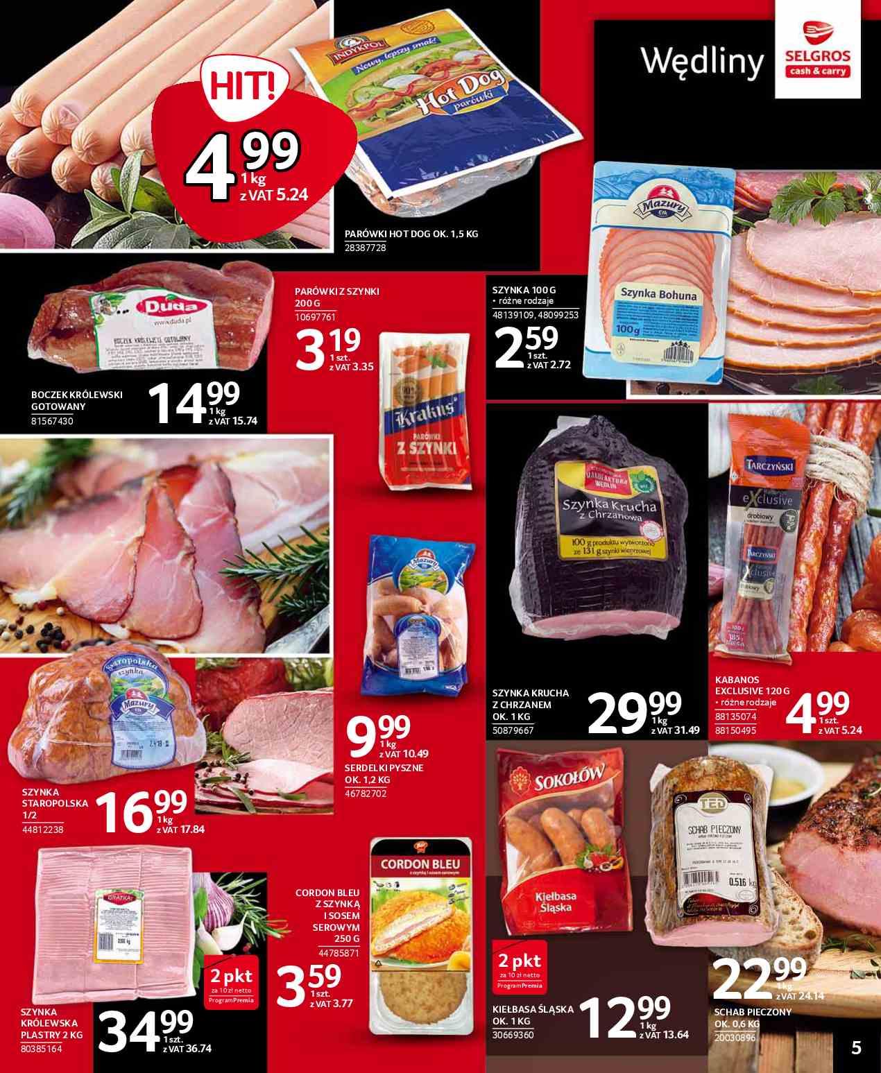 Gazetka promocyjna Selgros str. 5
