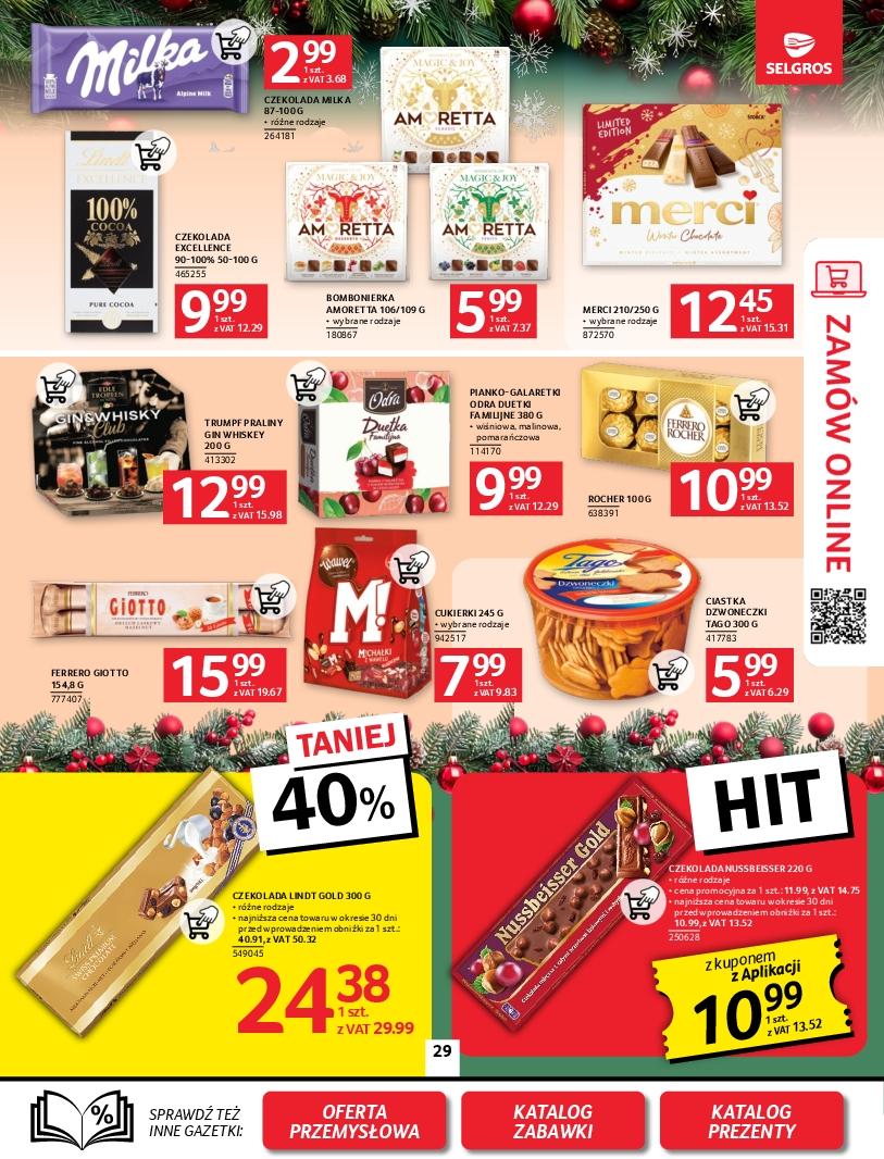 Gazetka promocyjna Selgros str. 29