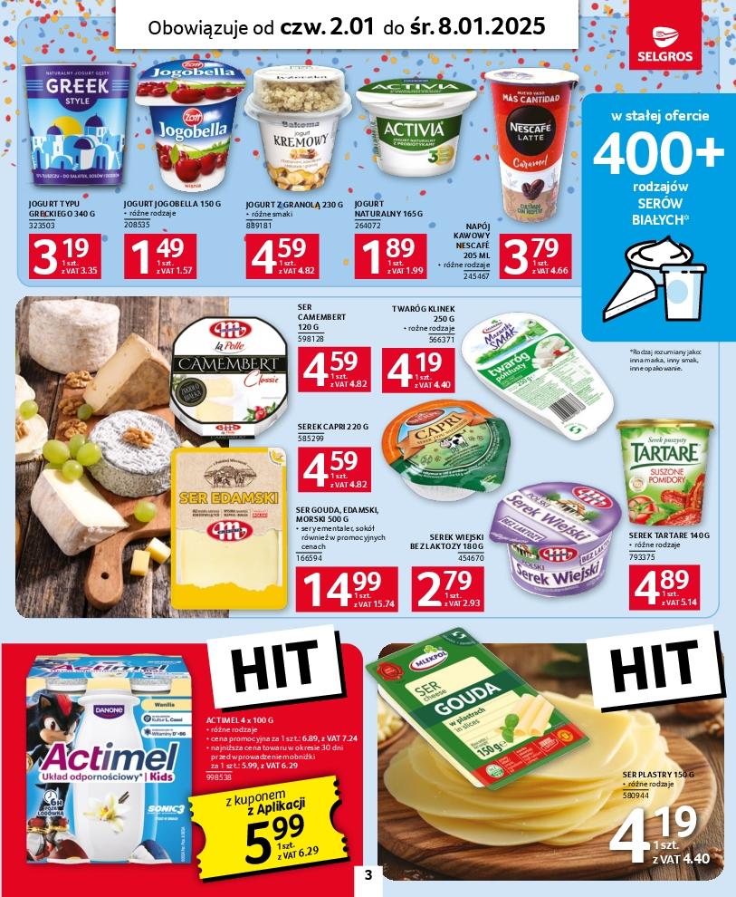 Gazetka promocyjna Selgros str. 3