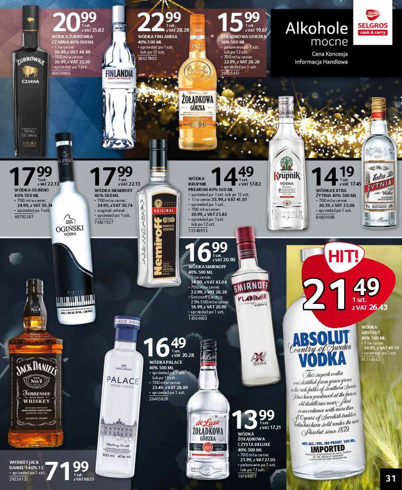 Gazetka promocyjna Selgros str. 31