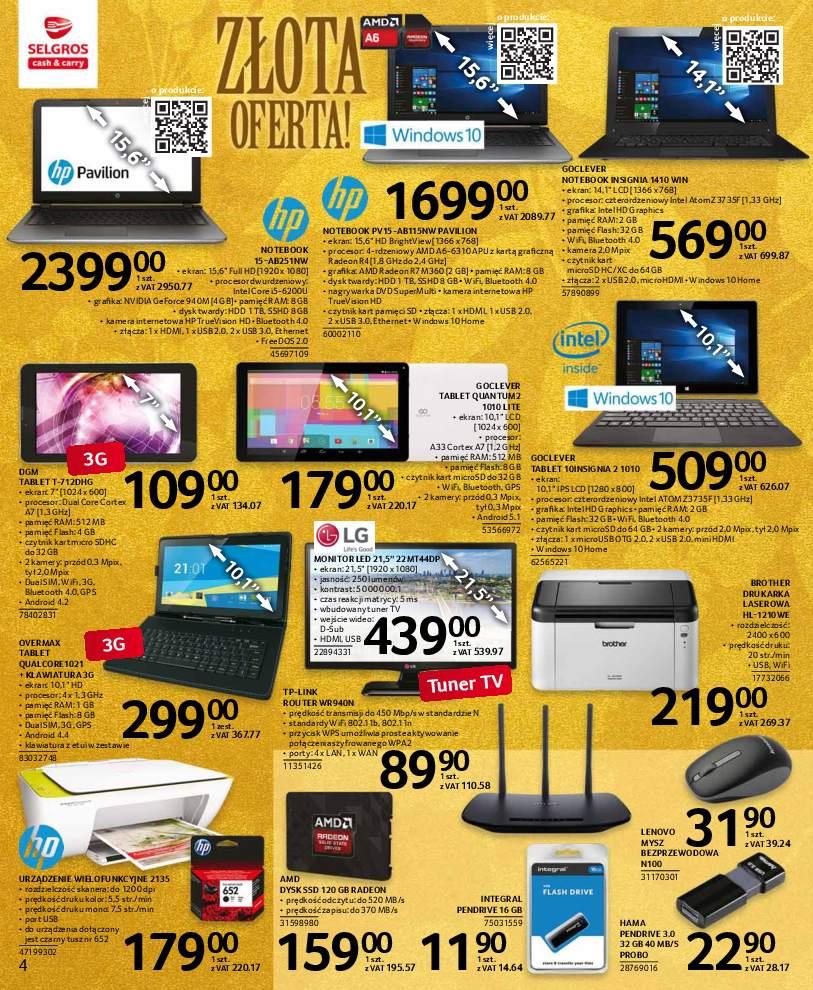 Gazetka promocyjna Selgros str. 4