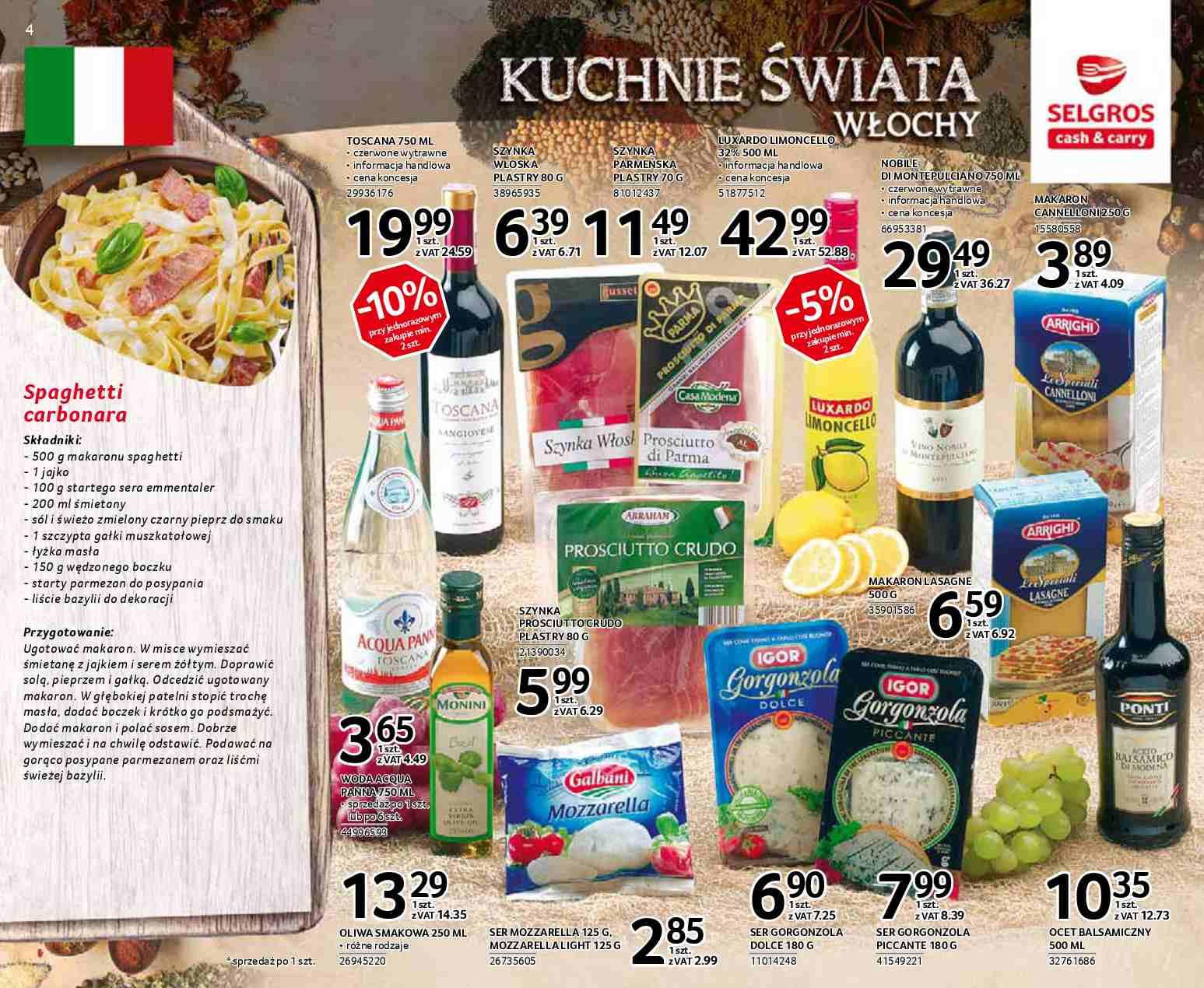 Gazetka promocyjna Selgros str. 4