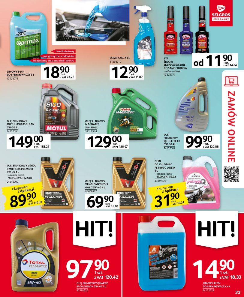 Gazetka promocyjna Selgros str. 33