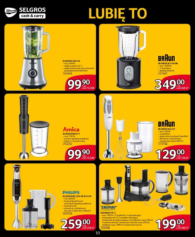 Gazetka promocyjna Selgros str. 10