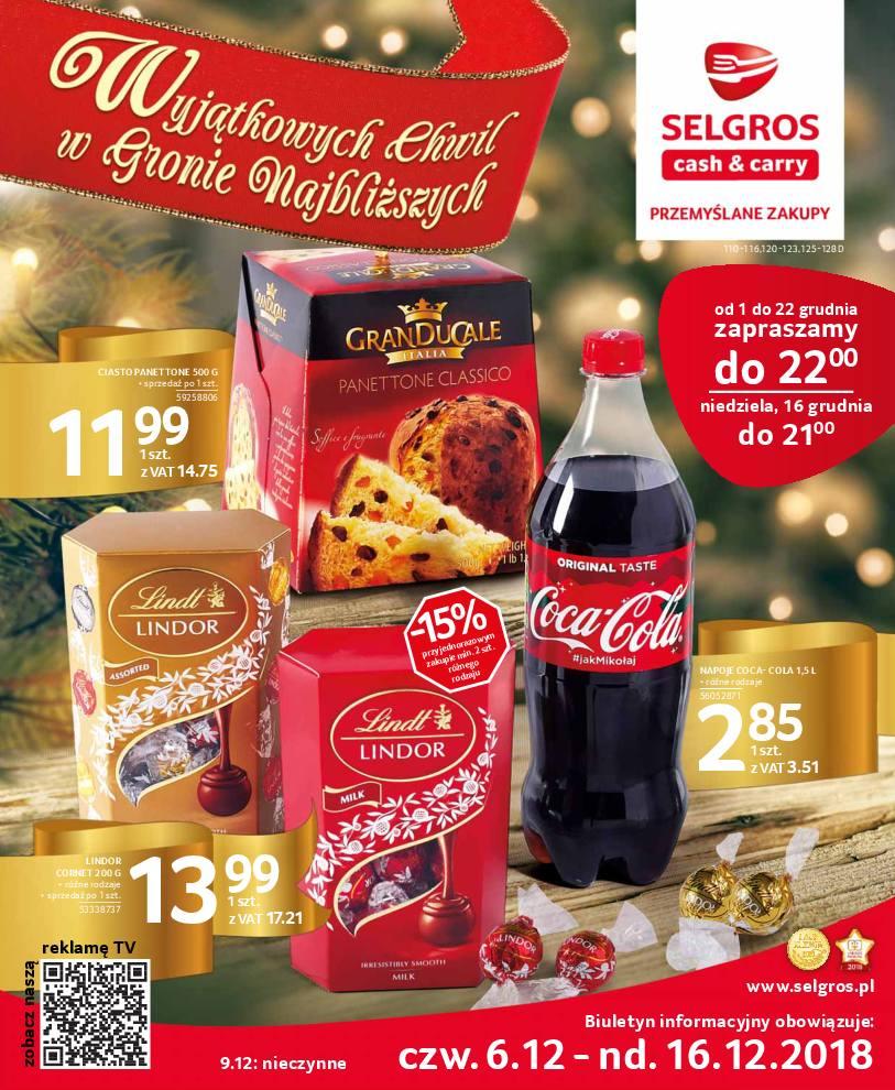 Gazetka promocyjna Selgros str. 1
