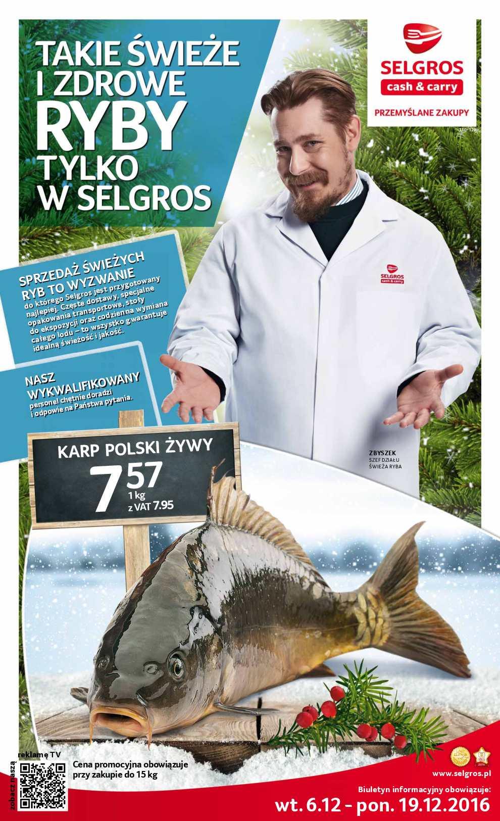 Gazetka promocyjna Selgros str. 1