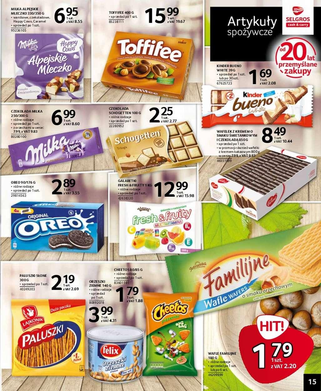 Gazetka promocyjna Selgros str. 15