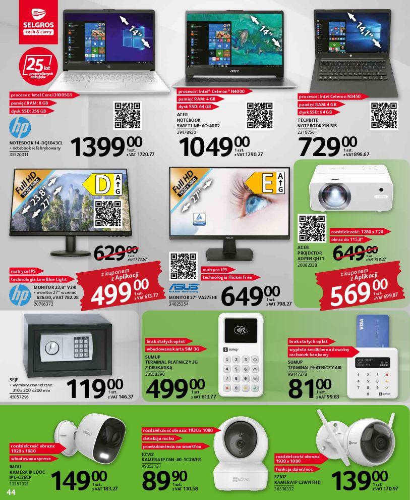 Gazetka promocyjna Selgros str. 44