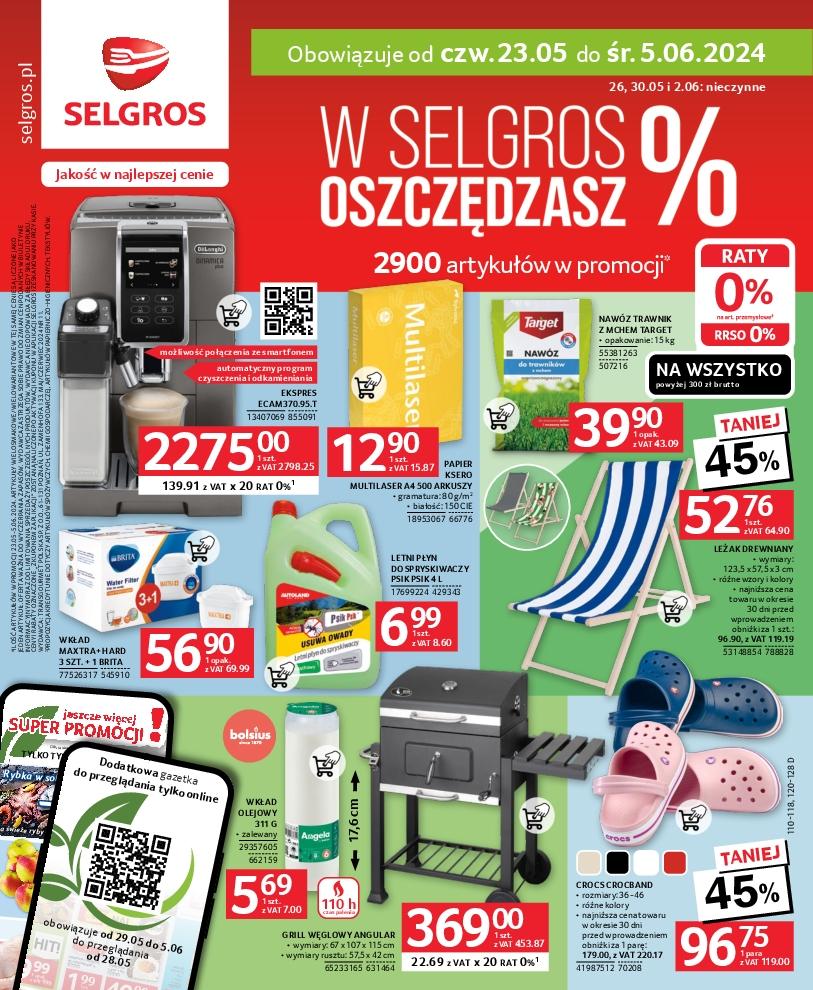Gazetka promocyjna Selgros str. 1