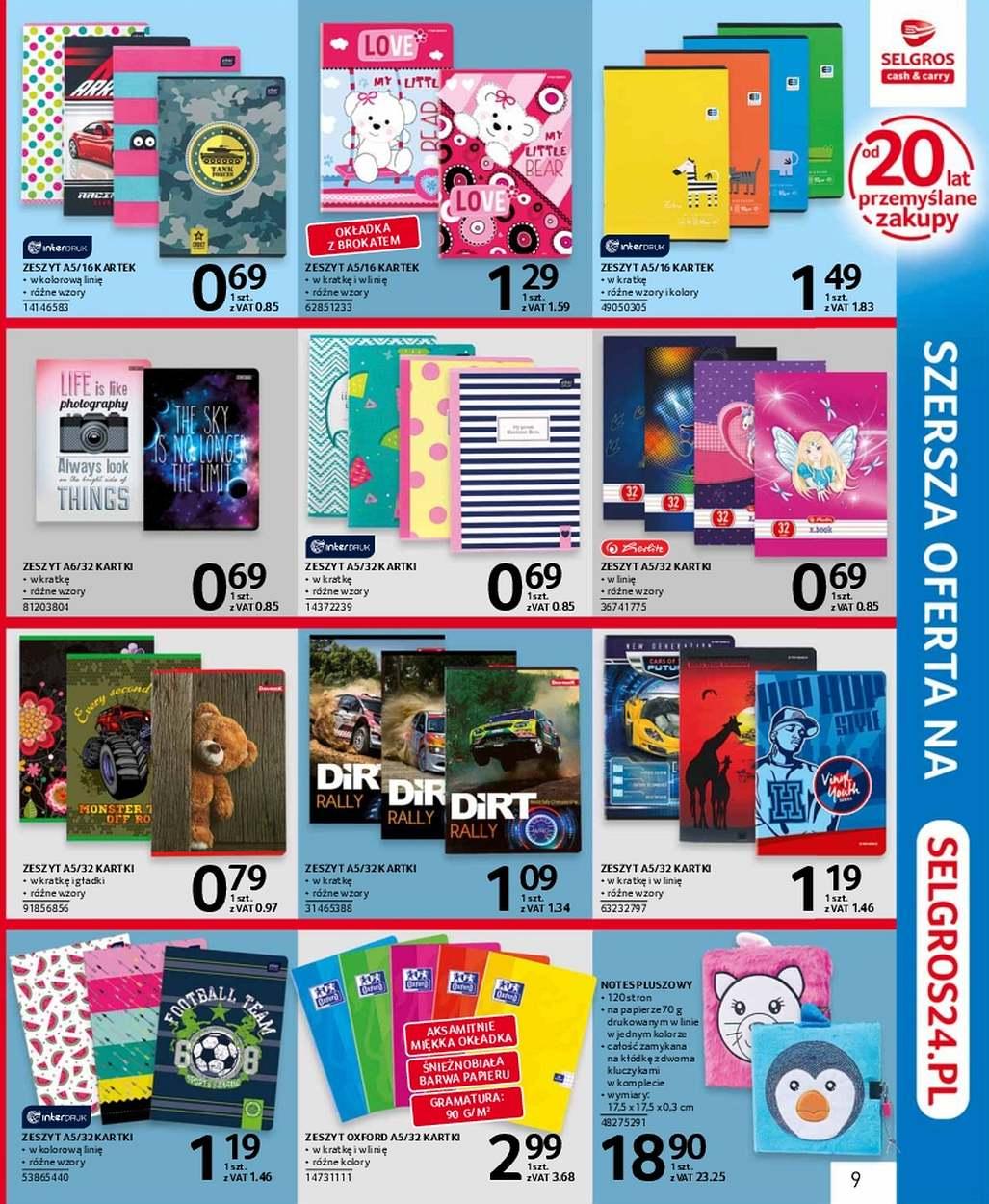 Gazetka promocyjna Selgros str. 9