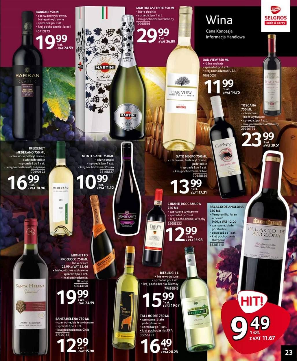 Gazetka promocyjna Selgros str. 23