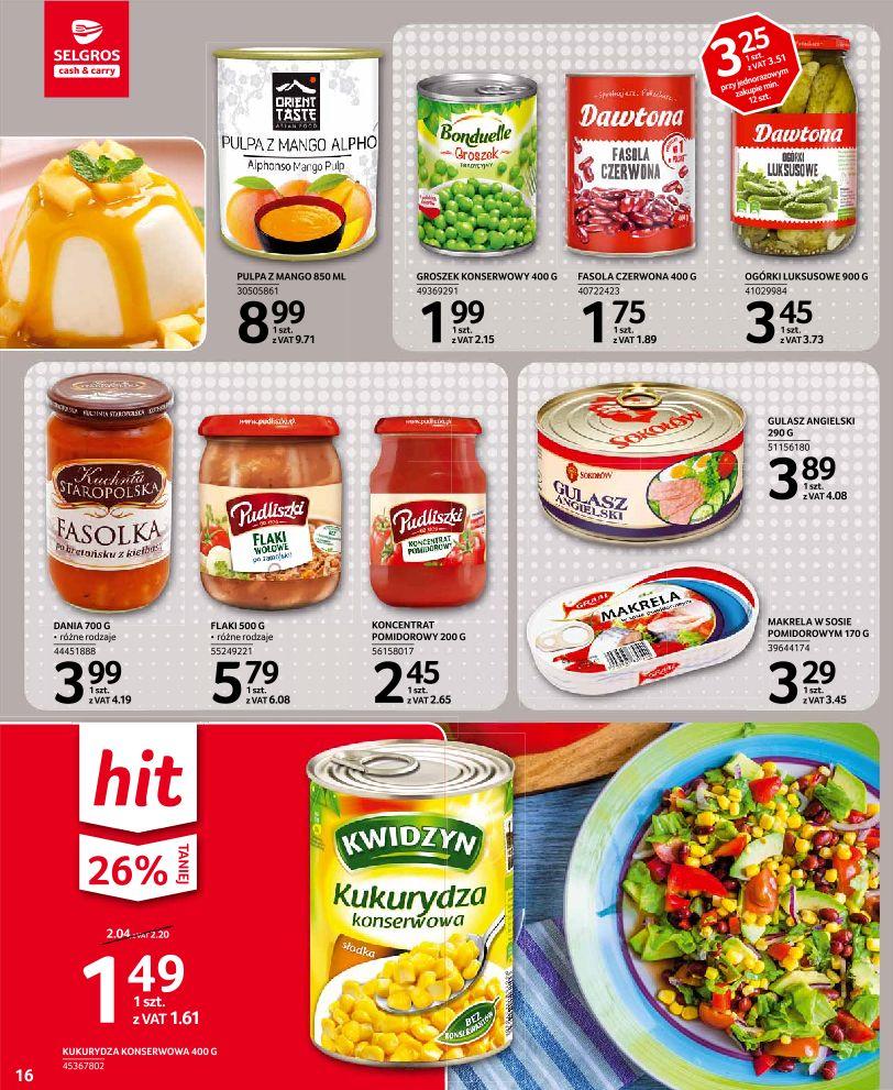 Gazetka promocyjna Selgros str. 16