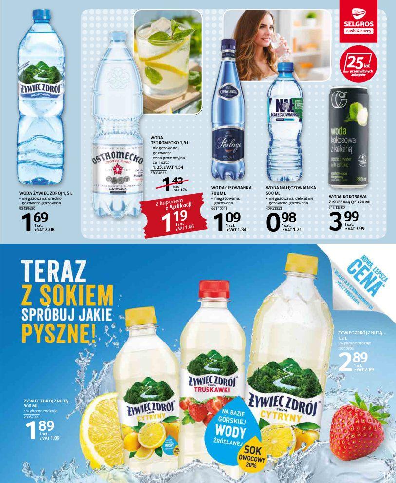 Gazetka promocyjna Selgros str. 19