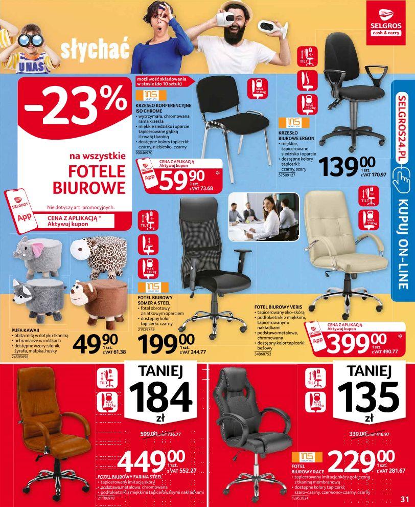 Gazetka promocyjna Selgros str. 31